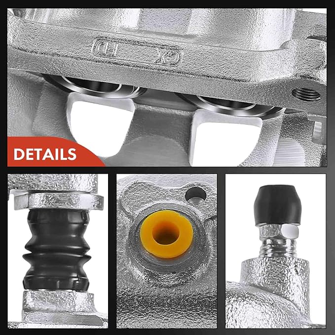 A-Premium Disc Brake Caliper Assembly with Bracket Compatible with Ford Models - For F-150 2012-2020, Lobo 2011-2013 2015-2020 - Front Right Passenger Side