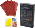 FREE ZONE 68-Piece Large Pegboard Tools Organizer Set,(Red) Tool Box and Storage, Tool Box Drawer Organizer for Tool Chest Cart Cabinet Workbench