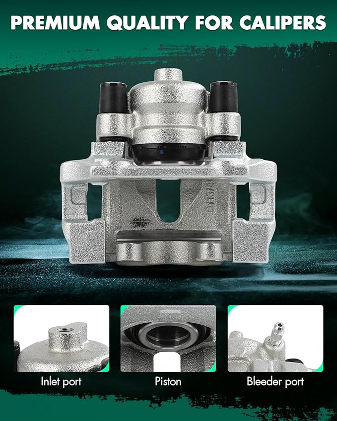 SCITOO 19-B3226 Rear Left Disc Brake Caliper Assembly w/Bracket For BMW For 323i/For 325i/For 325xi/For 328i/For 328i xDrive/For 328xi/For X1