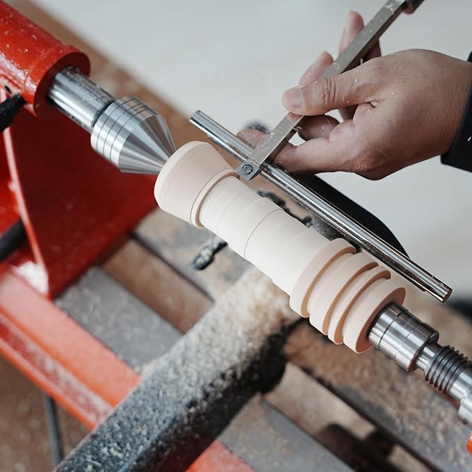 Overall length 18 3/4" Carbide Tipped Rougher Chisel For Woodturning, Beech handle length: 12 1/2", Tool bar length: 6 1/4", with 11 * 11 * 2mm TCT SQUARE BLADE