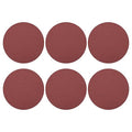 HARFINGTON 10 Pcs 6 Inch Sanding Disc 120 Grit Hook and Loop Sandpaper Random Orbital Sander Pads for Woodworking Automotive Metal Polishing