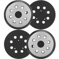 5" 8 Hole Hook & Loop Metal Orbital Sander Replacement Pads Compatible with Makita Sander BO5010 BO5030K BO5031K BO5041K, 4 Pack
