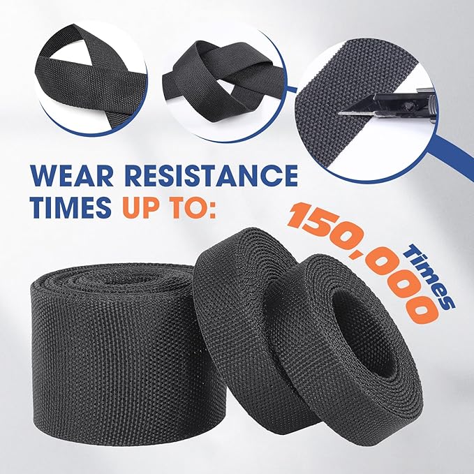 2 to 1 Heat Shrink Woven Tubing Abrasion Resistant Braided Sleeving Shrinkable Fabric Loom Protector for Auto Amp Harness Sheath Cable(1/2" ID-300inch)