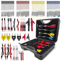 76 PCS Automotive Test Lead Kit, Multimeter Test Leads Set with Back Probes, Alligator Clips, Banana Plug Adapters & Silicone Wires, 1000V/32A Electrical Test Kit for Car Circuit Diagnostics