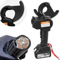 Battery Cable Wire Cutters Ratcheting Compact Heavy Duty Cutters (1000 MCM Copper/ 1500 MCM Aluminum) Professional Electrical Portable Cable Cutter with Comfort Grip Handles, Alloy Steel Blades