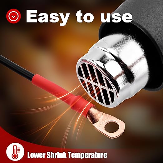 1/4" 100ft 3:1 Heat Shrink Tubing with Adhesive Lining - Marine Grade, Ideal for Home, Automotive, and Industrial Use - Black