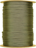 The Paracord Store | Type III 550 Paracord - 1000 FT Spool, Olive Drab | Heavy Duty 7 Strand Tactical Paracord - USA Made Nylon Outdoor Parachute Cord for Camping, Fishing & More - Survival Cord