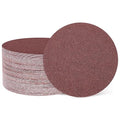 HARFINGTON 100 Pcs 6 Inch Sanding Disc 40 Grit Hook and Loop Sandpaper Random Orbital Sander Pads for Woodworking Automotive Metal Polishing
