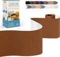KING MOUNTAIN Canvas Repair Tape,Outdoor Gear Patch, 4×63 Inches,Waterproof,Self-Adhesive for Repairing Boat Covers,Sun Shades,Sofas,Tents,Lounge Chairs,Awnings (Brown1.0)