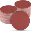 100 PCS 6 Inch Sanding Discs 180 Grit, 6 Hole Hook and Loop Sandpaper, Round Orbital Sand Paper Discs for Sander