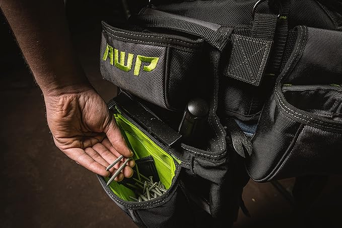 AWP Tool Belt, Tool Rig, Durable, Premium Tool Belt Organizer