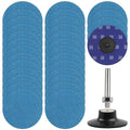 3" 80 Grit Die Grinder Sanding Disc, 30 Pack Abrasive Wheels & Discs Aluminum Oxide Coated Cut Grinding Disc Set, for Surface Preparation/Conditioning.