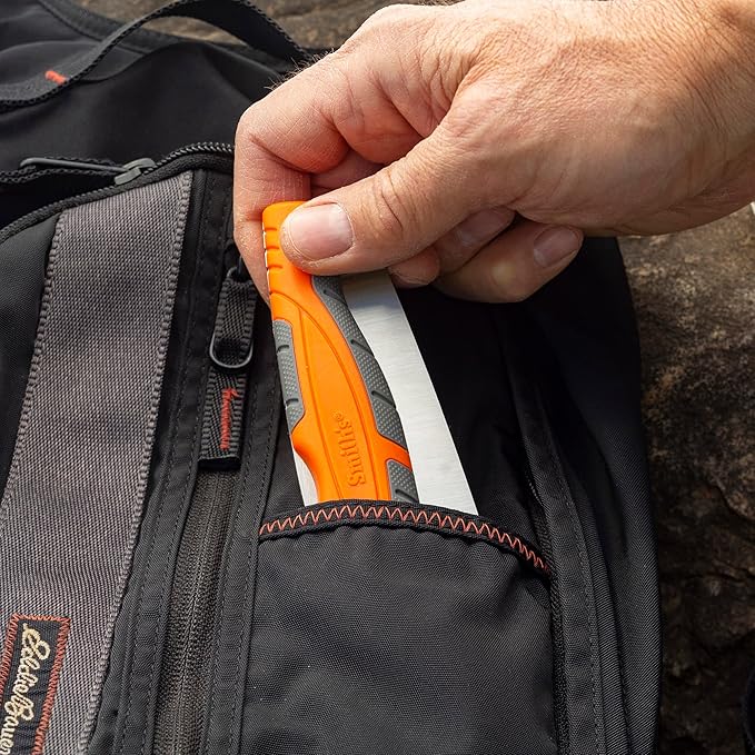 Smith’s 51366 EdgeSport 6” Folding Bone Saw - Stainless Steel + Lock-Back Handle - Field Dressing Deer & Elk - Hunting Outdoorsmen - Lightweight & Packable