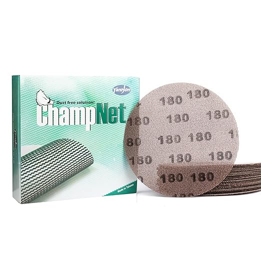Mesh Drywall 9 Inch Sanding Disc 180 Grit 25PCS, Sand Screen 9in Sandpaper Net Dust Free Hook and Loops Discs | Compatible with Radius 360 Drywall Sander | Ideal for Drywall, Floor, Putty Use