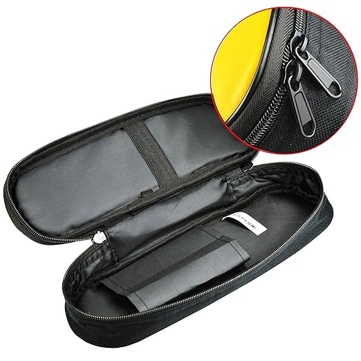 ZIBOO C33 Clamp Meter Soft Case,Use for Clamp Meter Multimeter Compatible with FLUKE KYORITSU-HIOKI-Testo Sanwa