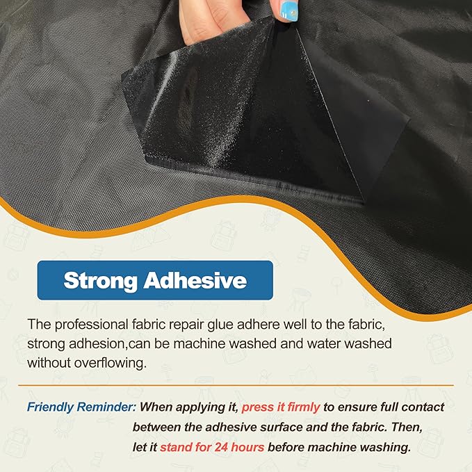 KING MOUNTAIN Self Adhesive Nylon Fabric Repair Patch, 5×8 Inches 8 Pcs, Quick Down Jacket Repair Patch, Waterproof Outdoor Gear Patch Kit for Tent,Backpacks,Umbrella, Gloves, Sleeping Bag (White