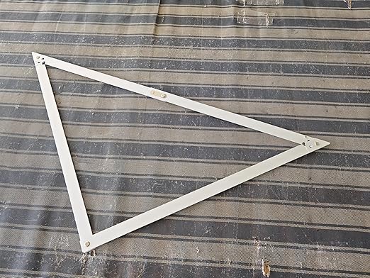 36 Aluminum Combination Square Carpenter Tools | Adjustable 45° & 90° Angles for Framing/Roofing/Staircases | Professional Woodworking & Construction Triangle Ruler Tool
