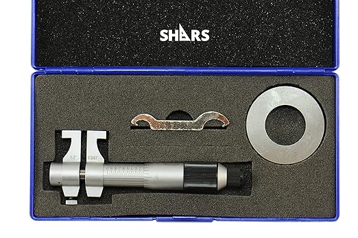Shars 1-2" Precision Inside Micrometer, .00024" Accuracy 303-2103 P)