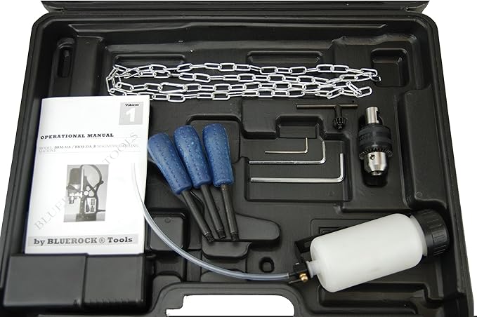 BLACK BLUEROCK Tools Model BRM-35A Typhoon Magnetic Drill Roto-Broach