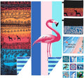 2 Pack Microfiber Beach Towel Oversized 71"x32" Sand Free Quick Dry Absorbent Lightweight Thin , Compact Towels for Travel Swimming Pool Yoga Gym Camping Beach Accessories Vacation Essentials Gift