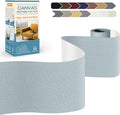 KING MOUNTAIN Canvas Repair Tape,Outdoor Gear Patch, 4×63 Inches,Waterproof,Self-Adhesive for Repairing Boat Covers,Sun Shades,Sofas,Tents,Lounge Chairs,Awnings (Light Grey-1)