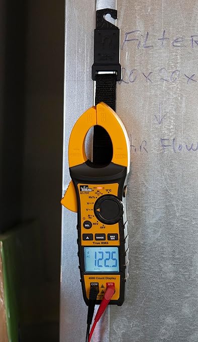 IDEAL INDUSTRIES INC. 61-737 Digital AC Clamp Meter 400 Amp 600-Volt, Red