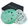 Sanding Discs 5 Inch 8 Hole 2000 Grit - Heavy-Duty Hook & Loop Wet Dry Film Sandpaper Discs - Ultra Fine Sand Paper for Random Orbital Sanders - Wood, Automotive, Epoxy, etc - 50 Pack Box