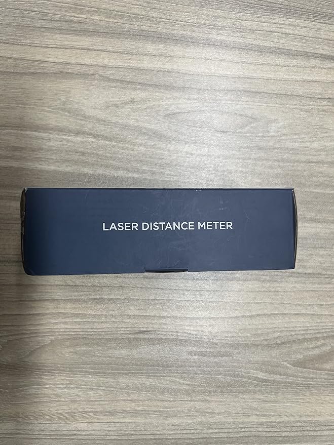 Laser Measure 328ft KEYTAPE Laser Distance Measure with Real Time, Upgraded M/in/FT/FT+in Unit Switching Backlit LCD and Pythagorean Mode, DT100 Portable Handle Digital Measurement Tool Range Finder
