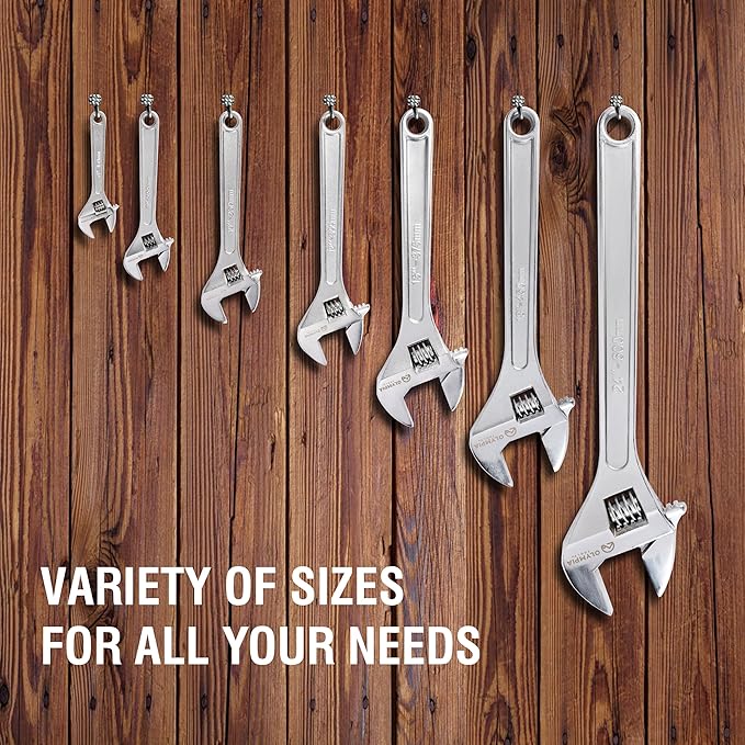 Olympia Tools 01-012 12" Adjustable Wrench