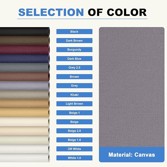 KING MOUNTAIN Canvas Repair Tape,Outdoor Gear Patch, 4×63 Inches,Waterproof,Self-Adhesive for Repairing Boat Covers,Sun Shades,Sofas,Tents,Lounge Chairs,Awnings (Grey)