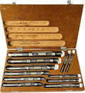 Adjustable Hand Reamer Tool H4 to H14 Sizes - 15/32" to 1-1/2” Reaming Tool for Precise Hole Finishing with 6 Carbon Steel Blades - Hand Tools Reamers for Metal & Wood - 11.90mm - 38.10mm