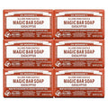 Dr. Bronner's Pure-Castile Magic Soap Bars (Eucalyptus, 5 oz, 6-Pack)- Made with Regenerative Organic Certified Oils for Face, Body & Hair - Gentle, Vegan- Bar Soaps for Men & Women