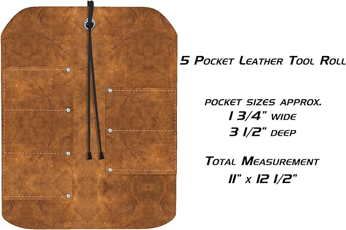 UJ Ramelson Pocket Leather Tool Roll