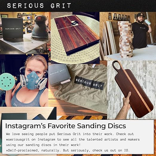 Sanding Discs 5 Inch 8 Hole 100 Grit - Heavy-Duty Hook & Loop Wet Dry Film Sandpaper Discs - Fine Grit Sand Paper for Random Orbital Sanders - Wood, Automotive, Metal, etc - 50 Pack Box