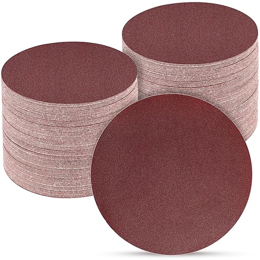 5 Inch 100 PCS Sanding Disc 320 Grit,Hook and Loop Sanding Discs for Random Orbital Sander