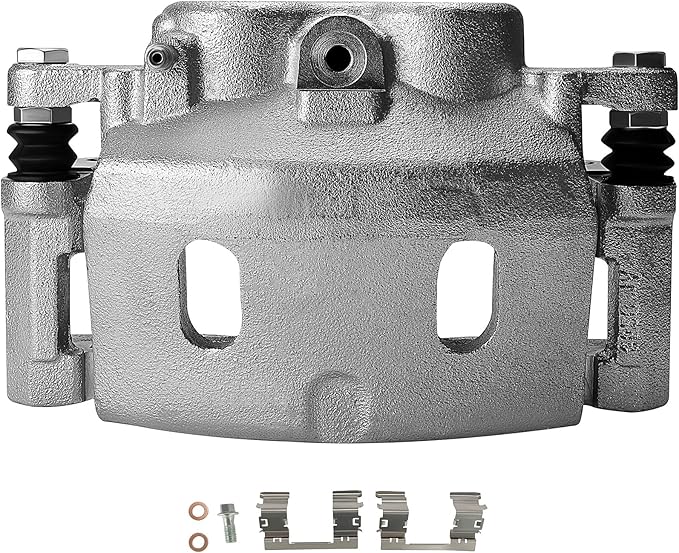 SCITOO Front Left Brake Caliper With Bracket 18B4919A Compatible For Cadillac 2008-2019 For Chevrolet 2008-2019 For GMC 2008-2018