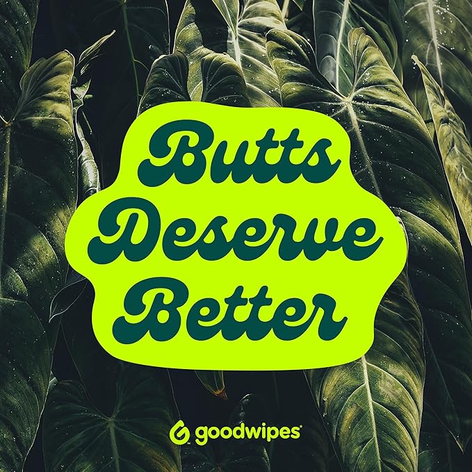 goodwipes Flushable Butt Wipes - Vitamin E & Aloe - Sewer & Septic Safe - Extra Large Adult Wet Wipes For Women & Men - Bathroom Essentials - Botanical Bliss, 418 Count (8 Packs + 1 Travel)