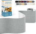 KING MOUNTAIN Canvas Repair Tape,Outdoor Gear Patch, 4×63 Inches,Waterproof,Self-Adhesive for Repairing Boat Covers,Sun Shades,Sofas,Tents,Lounge Chairs,Awnings (Grey2.0)