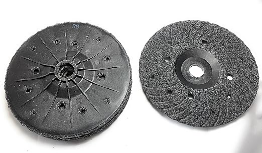 SIGNI 5 Pack SiC Plastic Back Grinding Wheel for Granite/Marble/Concrete and Glasses (7 INCH, 36 GRIT)