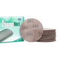 Mesh 5 inch 6 inch Sanding Discs 35PCS Hook and Loop Sanding Discs, Dust-Free, Ideal for Metal, Wood, Composites, Stock Removal, and Fine Finishing (6in, 240 Grit)