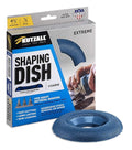 Kutzall Extreme Shaping Dish - Coarse, 4-1⁄2" (114.3mm) Dia. X 7⁄8" (22.2mm) Bore - Woodworking Angle Grinder Attachment for DeWalt, Bosch, Milwaukee. Abrasive Tungsten Carbide, DW412X90