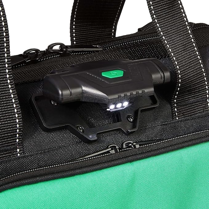 Amazon Basics Tool Sling Bag, Black, 40 Pockets (Previously Denali Brand)