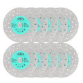Rock Slab Grinding Disc - 5 inch Glass Cutter Disc(10pcs), Granite Cutting Blade, Diamond Grinder Wheel for Rock Slab, Stone, Tile, Marble, Granite, Glass Diamond Saw Blades