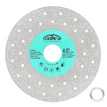 Rock Slab Grinding Disc - 4.5 inch Glass Cutter Disc, Granite Cutting Blade, Diamond Grinder Wheel for Rock Slab, Stone, Tile, Marble, Granite, Glass Diamond Saw Blades