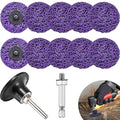 Quick Sanding Discs Strip Discs Stripper Abrasive Wheel for Drill, Strip Paint Clean Welds Remove Metal Wood Rust Scale & Oxidation (3INCH-10Pack)