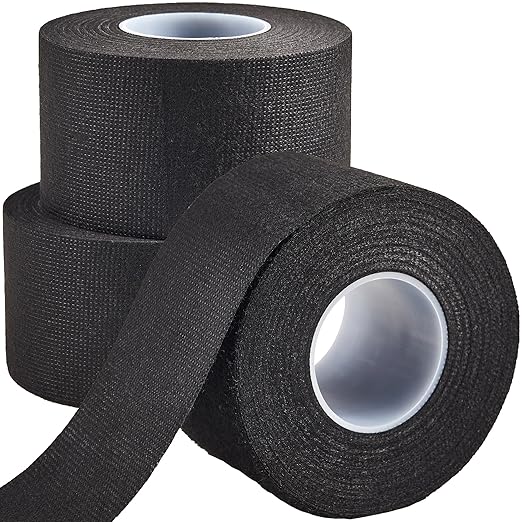 Wire Harness Cloth Electrical Tape, 2 Inch x 50 FT (3 Rolls), Automotive Wire Loom Heat Wrap Tape - Fabric Felt Cloth Wiring Harness Tapes, Heat Resistant for Car Engine, Wires, Electrical Wiring