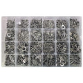 Sherco-Auto 1200 Piece High Temperature Non-Insulated Crimp Wire Terminals Assortment Kit - Made in USA