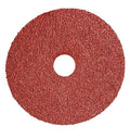 Aluminum Oxide Resin Fiber Sanding and Grinding Discs, 5” x 7/8”, 24 Grit - 25 Pack