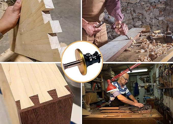 YOSELIN Wheel Marking Gauge,2 Wheel Cutter,Wood Scribe Tool,Marking Tool,Woodworking Gauges,Marking Guide,Woodworking Tools Scriber for Woodworking,Both in English and Metric Units.