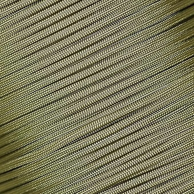 The Paracord Store | Type III 550 Paracord - 50 FT Hank, Olive Drab | Heavy Duty 7 Strand Tactical Paracord - USA Made Nylon Outdoor Parachute Cord for Camping, Fishing & More - Survival Cord